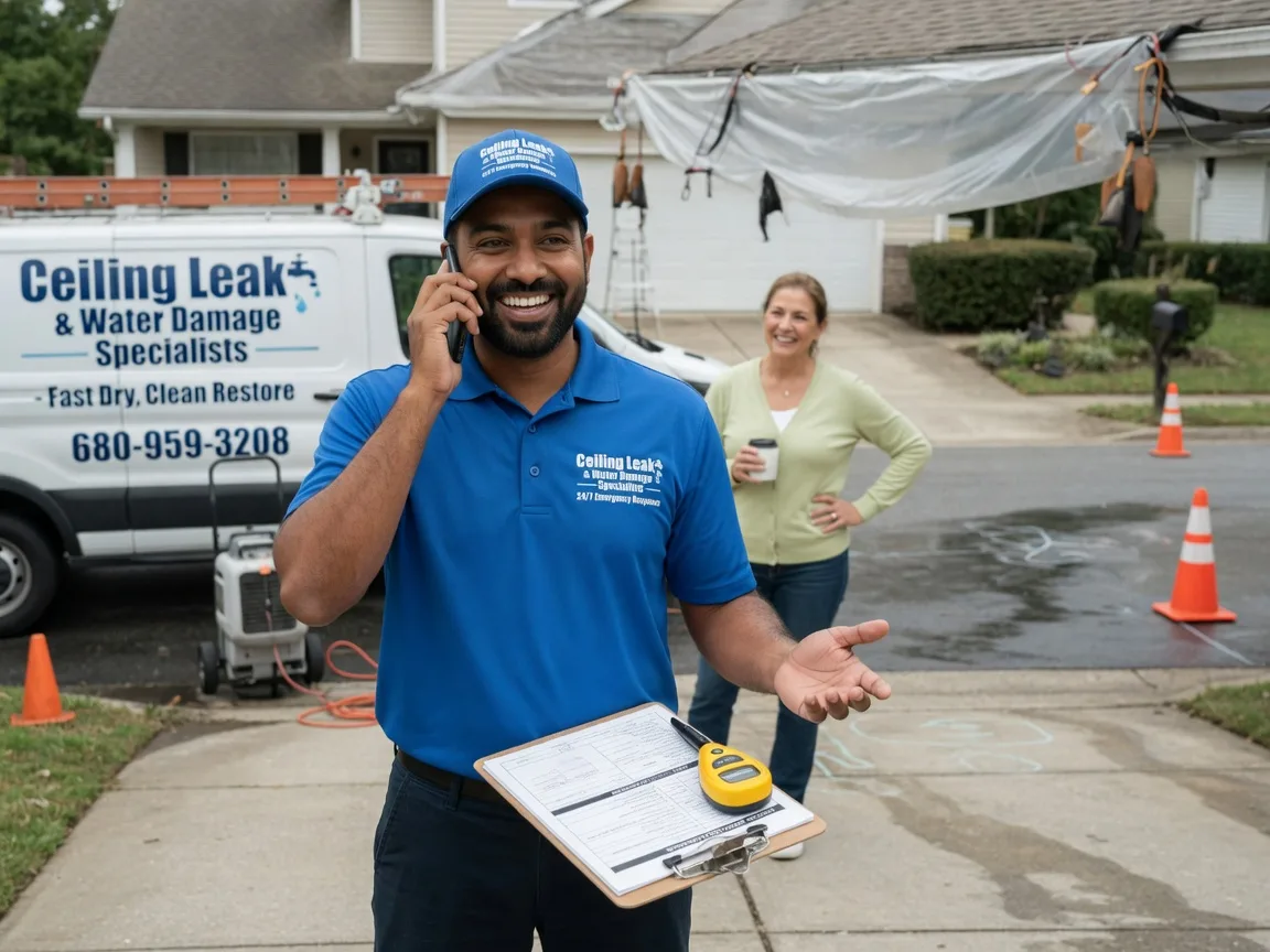 Ceiling Leak Cleanup Georgetown, KY FAQs